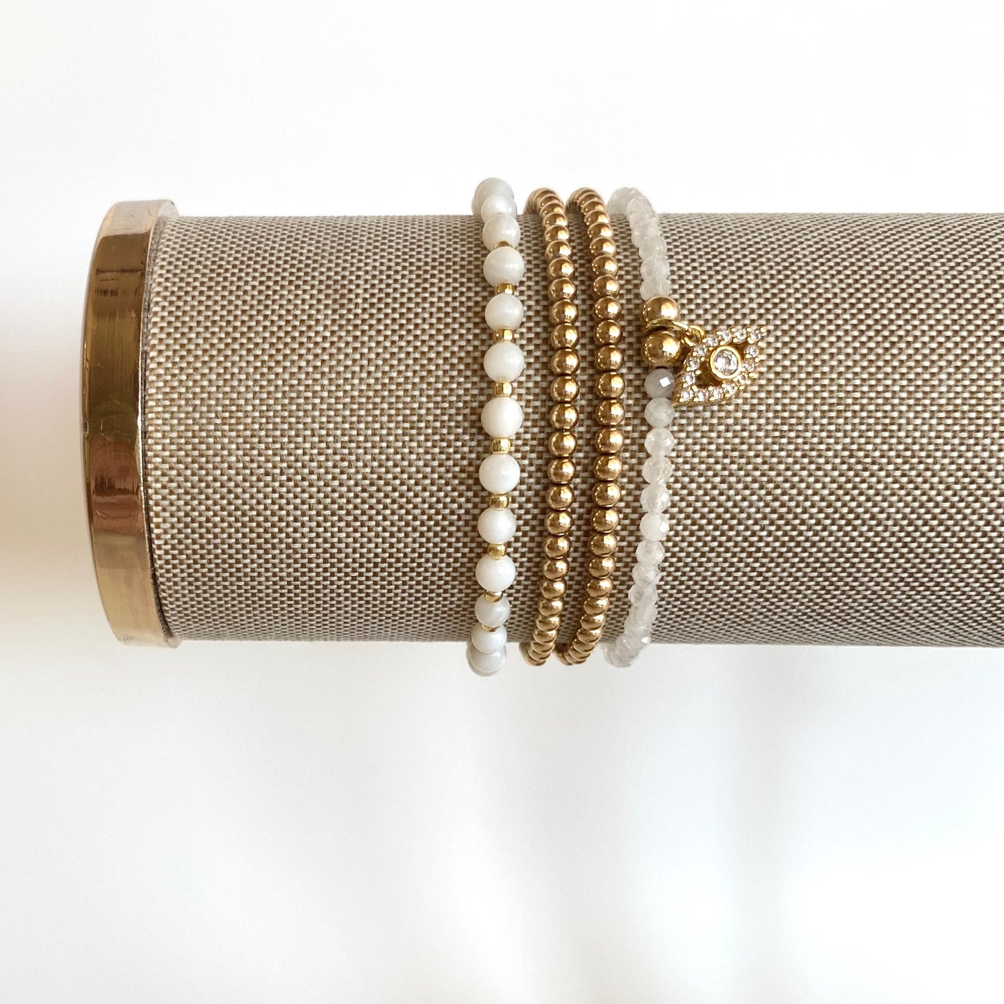 Moonstone Charm Bracelet