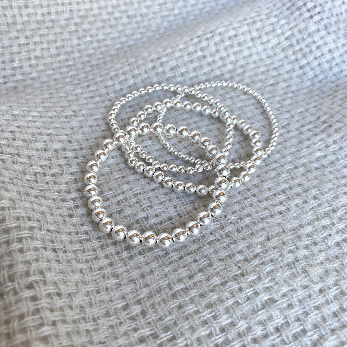 Silver Layering Bracelet