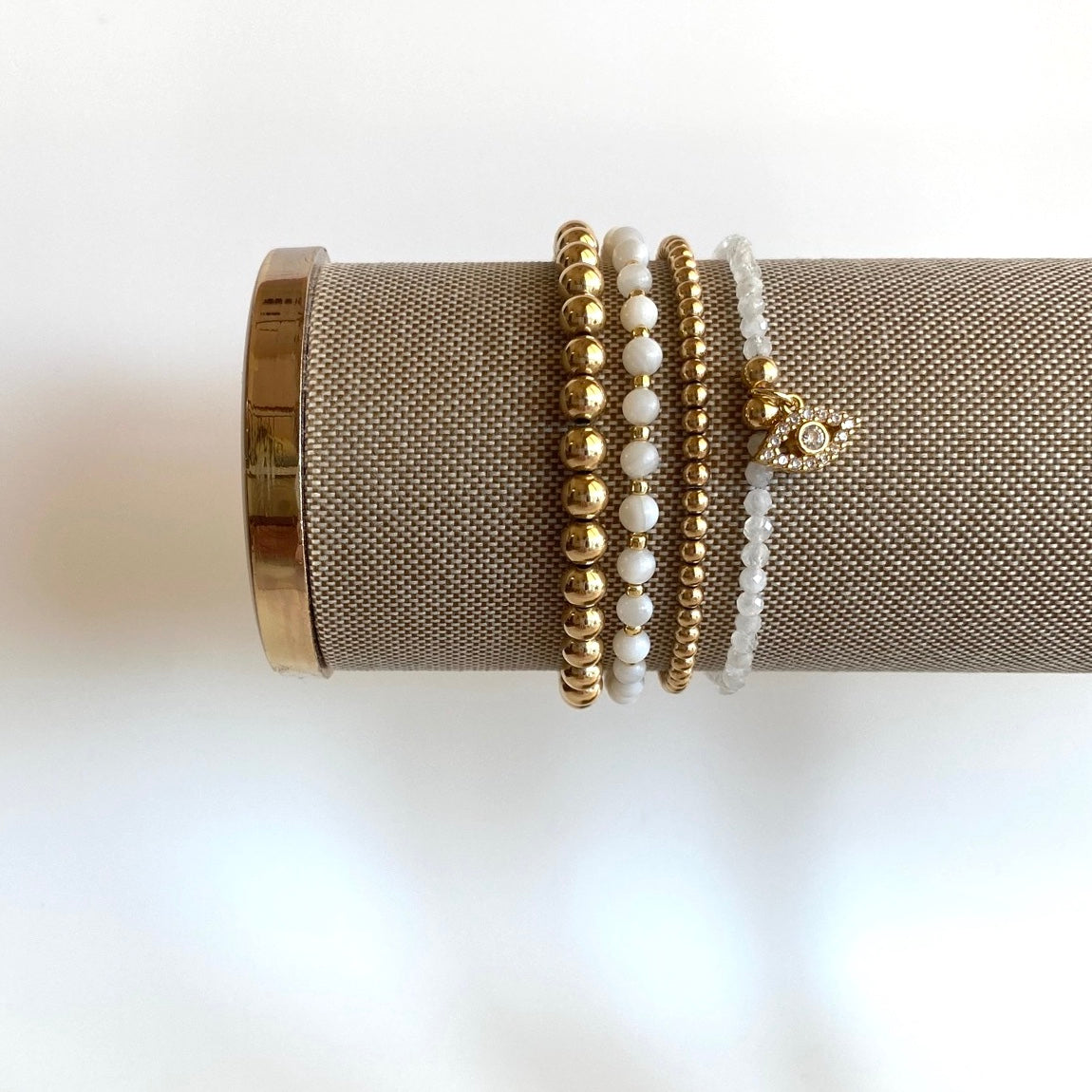Moonstone Charm Bracelet