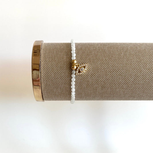 Moonstone Charm Bracelet
