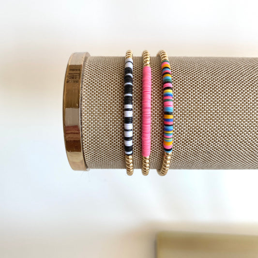 Vinyl Color Bracelets